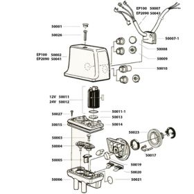 Delaval Delatron Base Only - Bayonet Style