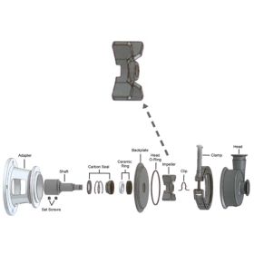 IMPELLER FOR THOMSEN MILK PUMP