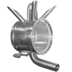 California Claw Parallel — 3/4" Outlet Milk Claw