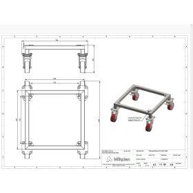 DOLLY FOR MILKPLAN TANKS